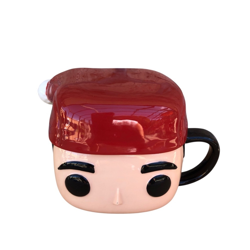 Funko Pop! The Office Michael Scott Ceramic Santa Mug With Lid Collectible